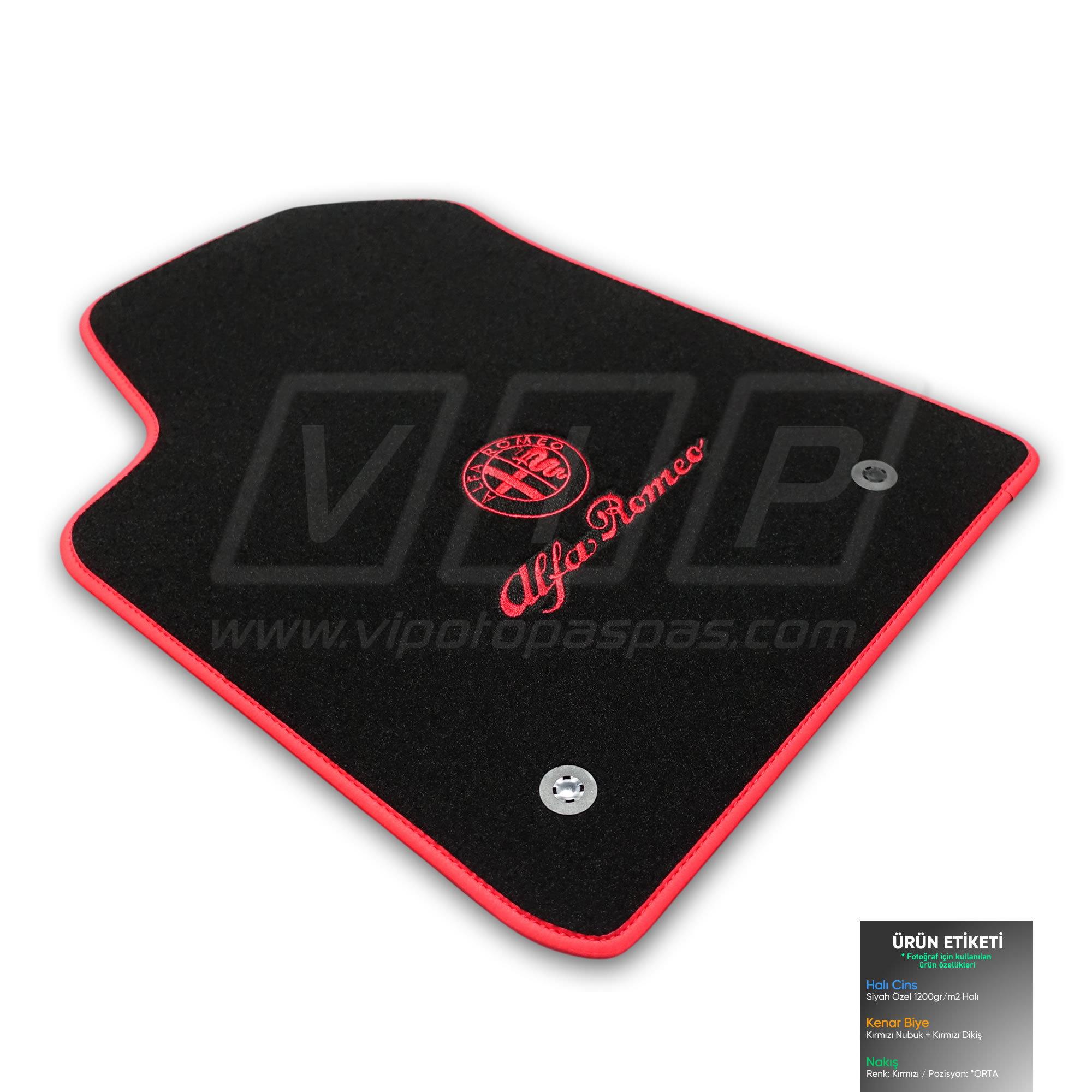 Alfa Romeo Tonale Halı Paspas Takımı 2022 ve Sonrası #Alfa Romeo Mezza